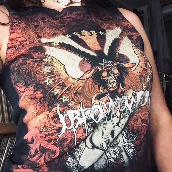 Rare Job For A Cowboy Vintage Heavy Metal/Death Metal/Deathcore Shirt 🤘🏽🔥 - Picture 2 of 5